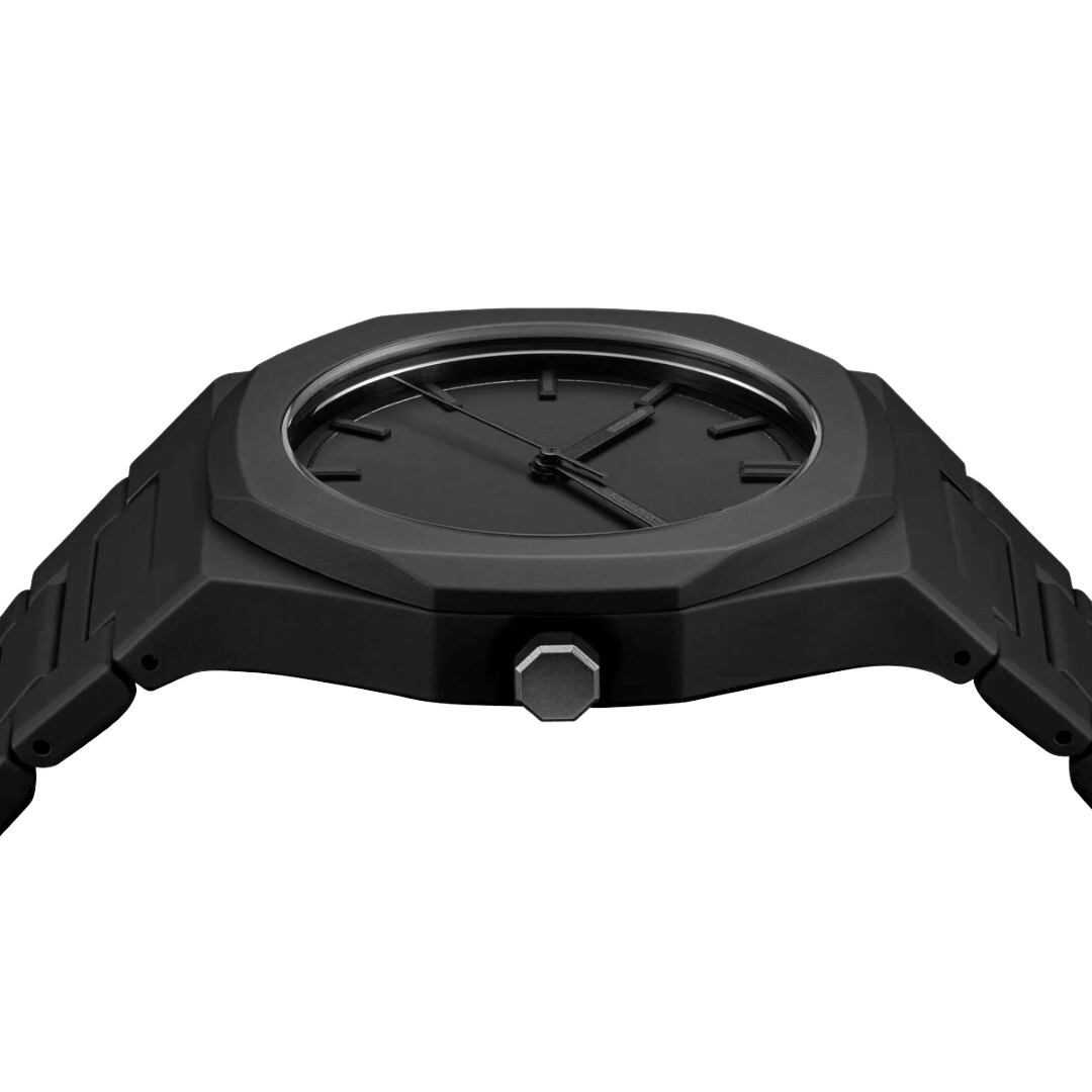 Relogio masculino preto Oruss Black, design moderno com estilo sofisticado e versatil